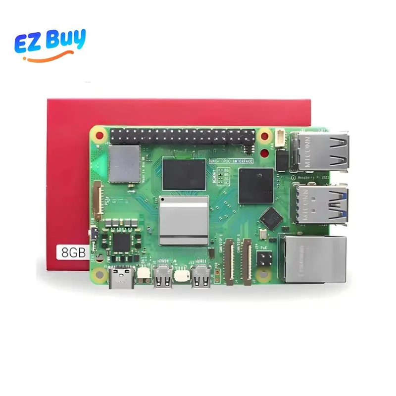 Raspberry Pi 5 8Gb Board - Raspberry Pi 5、モデル：4GB、8GB、16GB RAM、BCM2712、Linuxコンピューター、Raspberry Pi 5開発ボード、AIキット、8GBモデル。