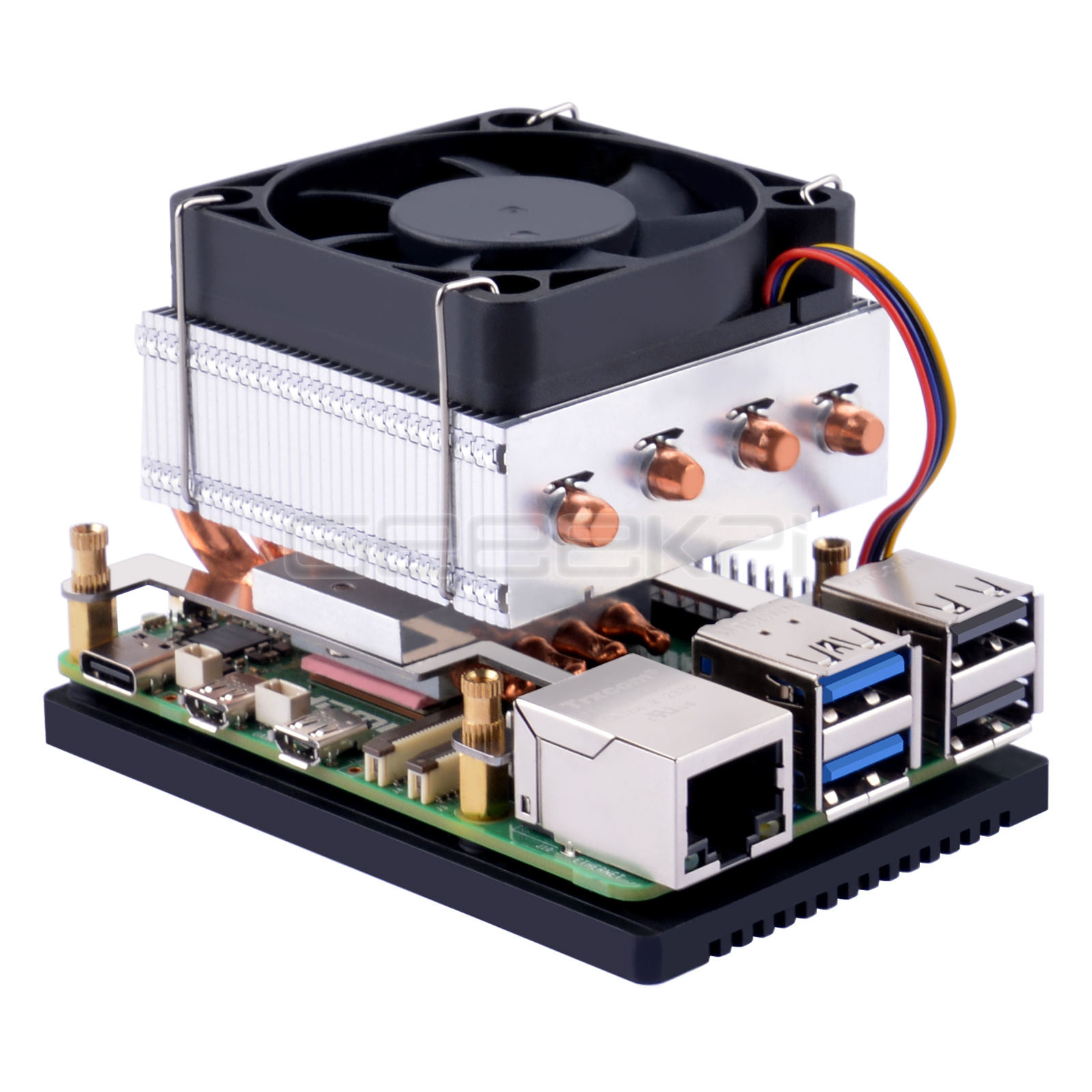 Geeekpi ロープロファイル プラス CPU クーラー  - Argon One V3 M.2 Nvme Case のレビューと価格