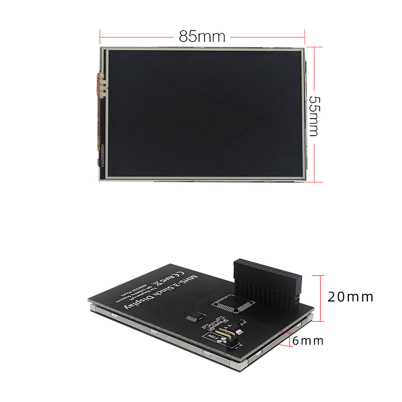 3.5インチタッチスクリーン 50Hz FPS 480*32 - Argon One V3 M.2 Nvme Case のレビューと価格