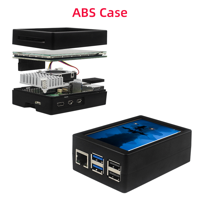 3.5インチタッチスクリーン 50Hz FPS 480*32 - Argon One V3 M.2 Nvme Case のレビューと価格